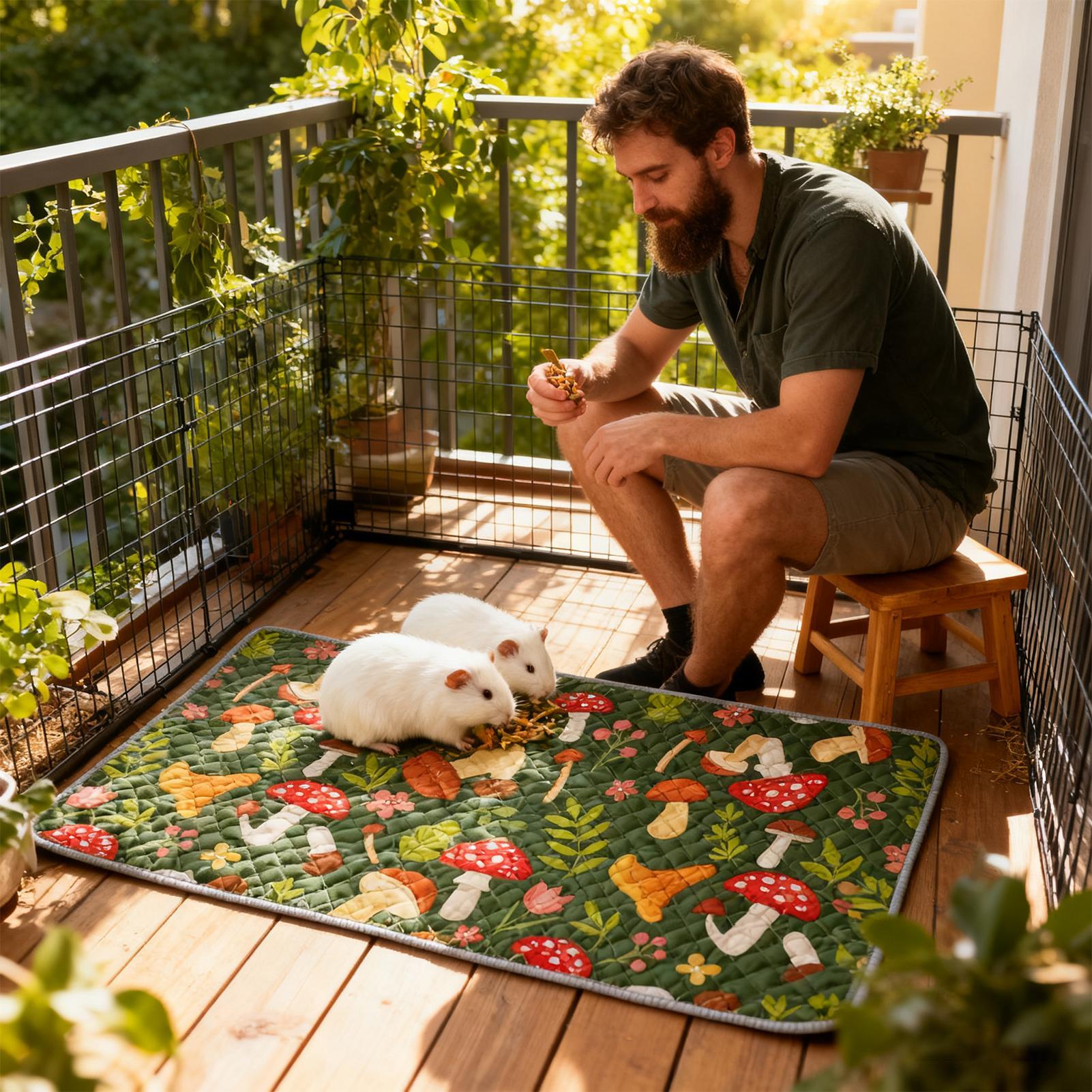 Forro de gaiola lavável absorv - Hedgehog Bedding Liner avaliação e preço