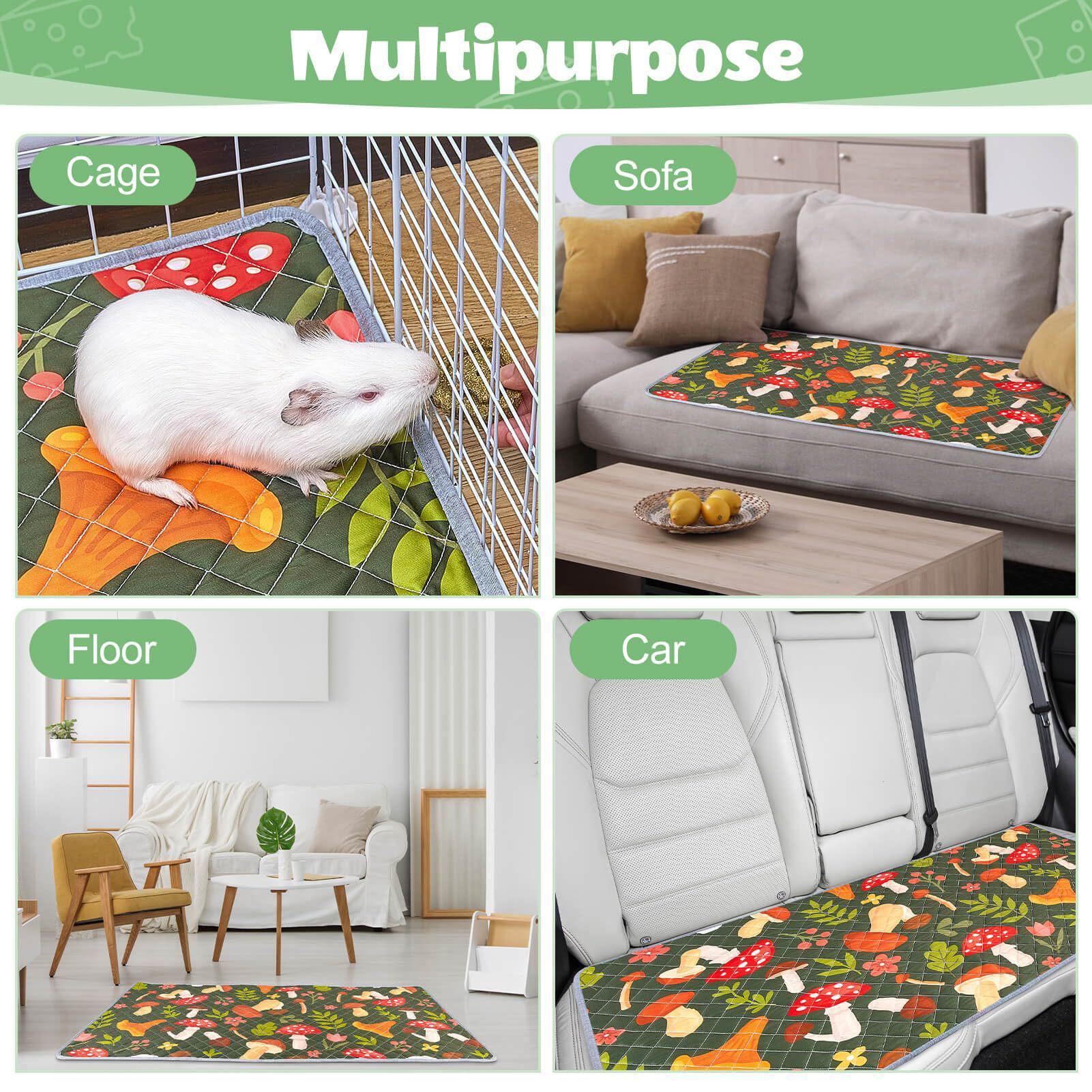 Forro de gaiola lavável absorv - Hedgehog Bedding Liner avaliação e preço