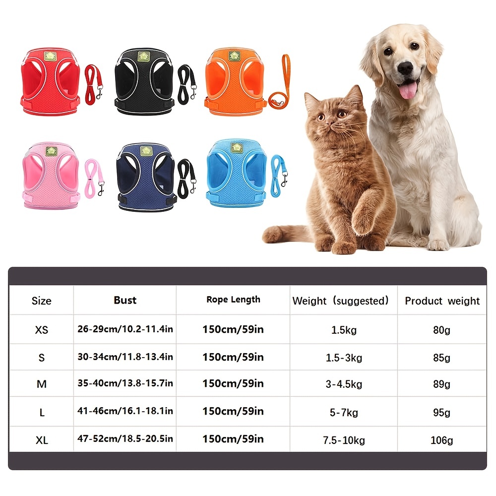 Conjunto de arnês e coleira pa - No Pull Dog Harness avaliação e preço