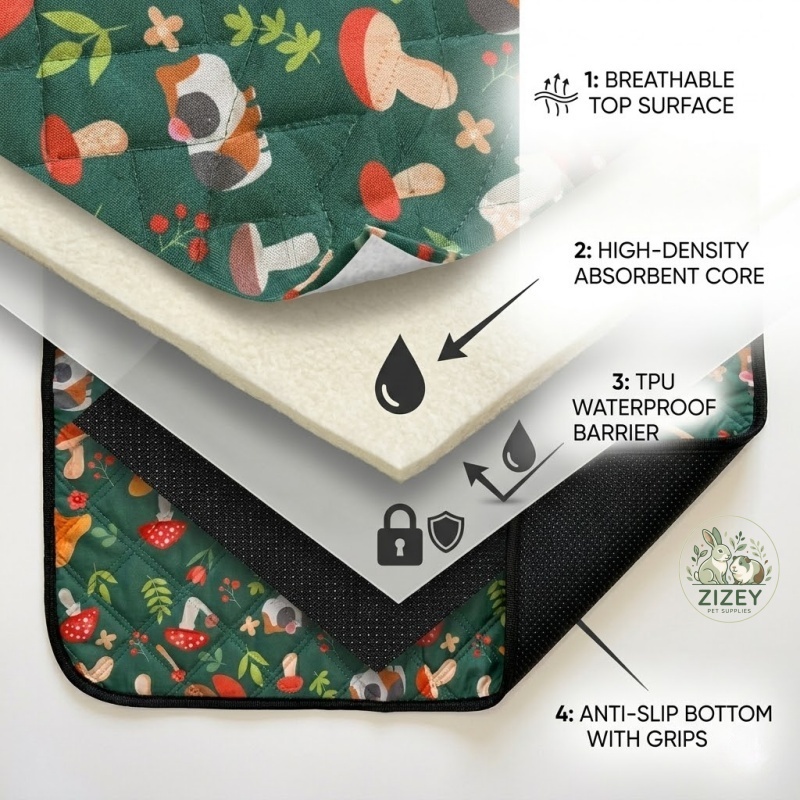 Tapete Lavável para Hamster, A - Hedgehog Bedding Liner avaliação e preço