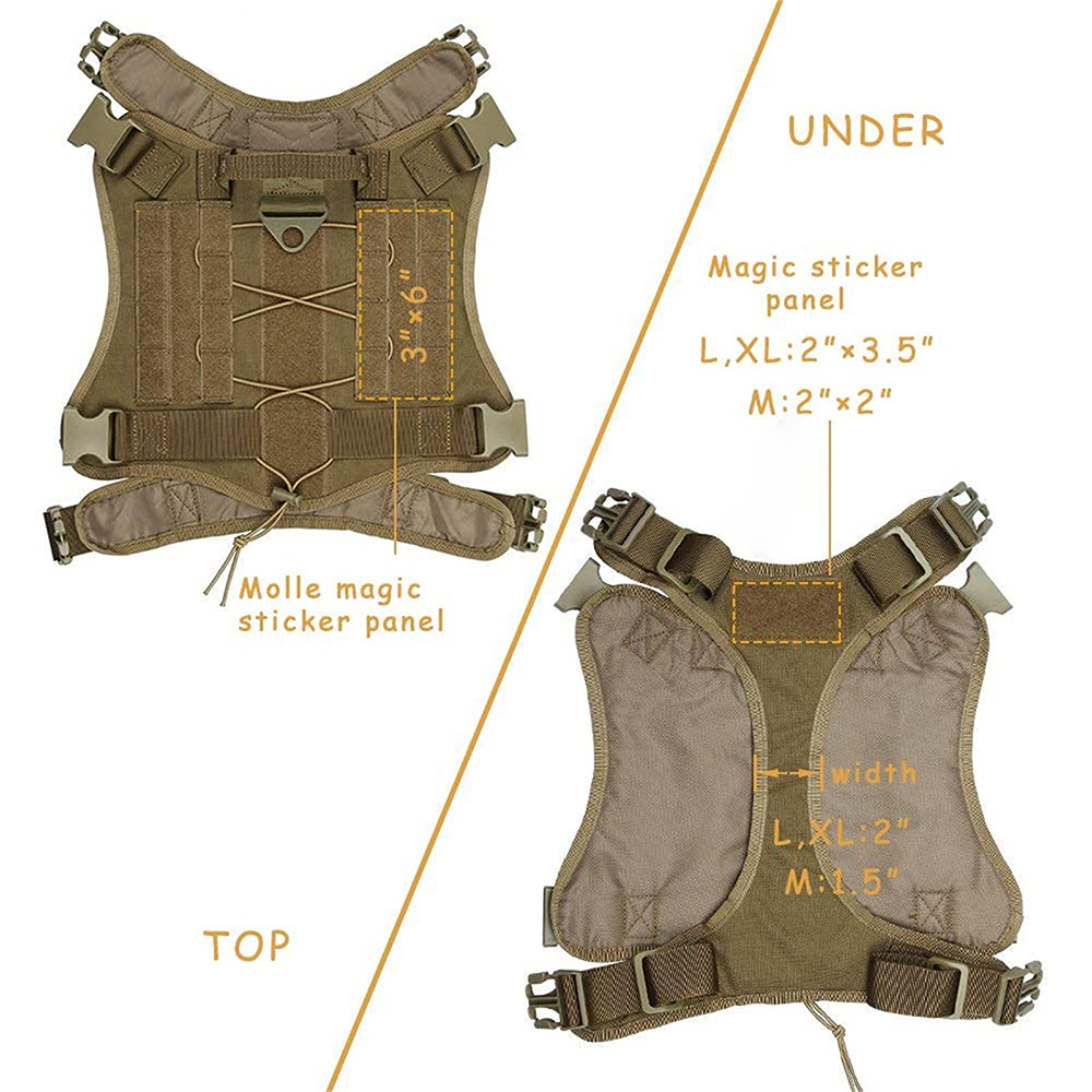 Arnês tático para cães, arnês  - No Pull Dog Harness avaliação e preço