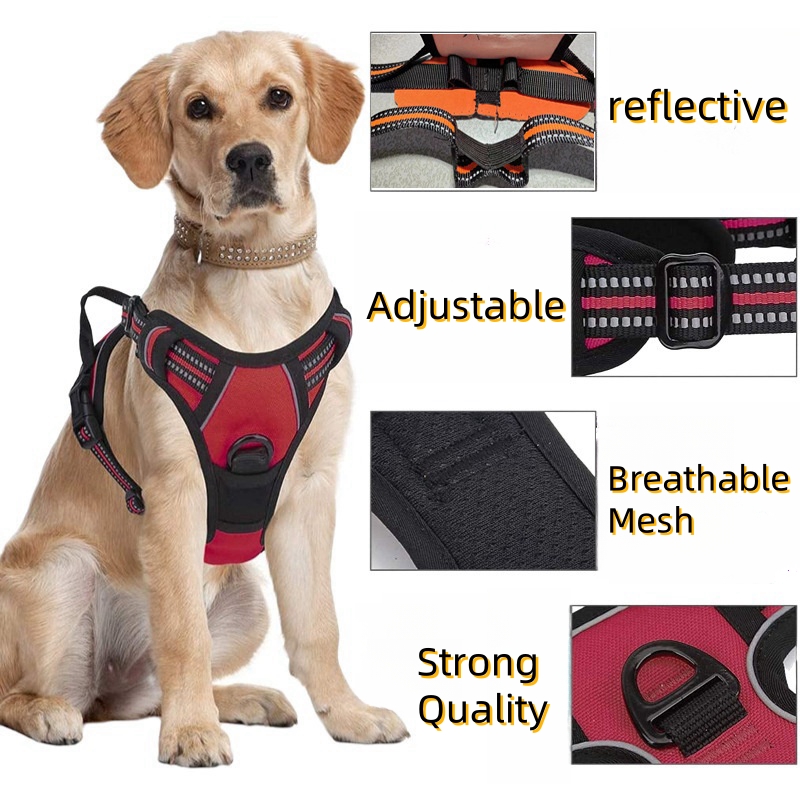 Coleira Peitoral Anti-Puxão pa - No Pull Dog Harness avaliação e preço